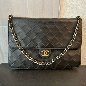 Chanel Medium Classic Flap in Black Quilted Lambskin bag